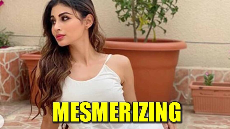 In Photos: Mouni Roy looks mesmerizing in white outfit 1