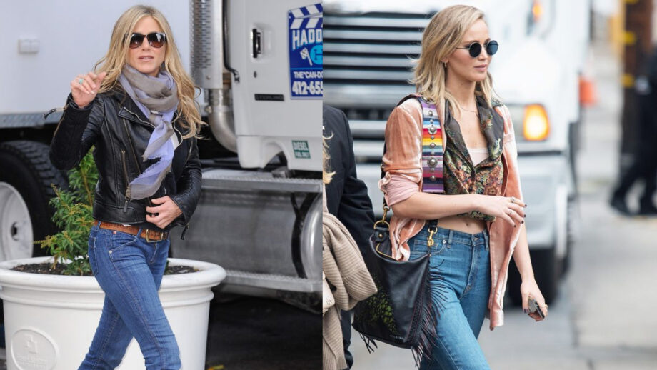 Jennifer Aniston Vs Jennifer Lawrence: Who Shows Off Her Denim Outfits Collection Better? 5