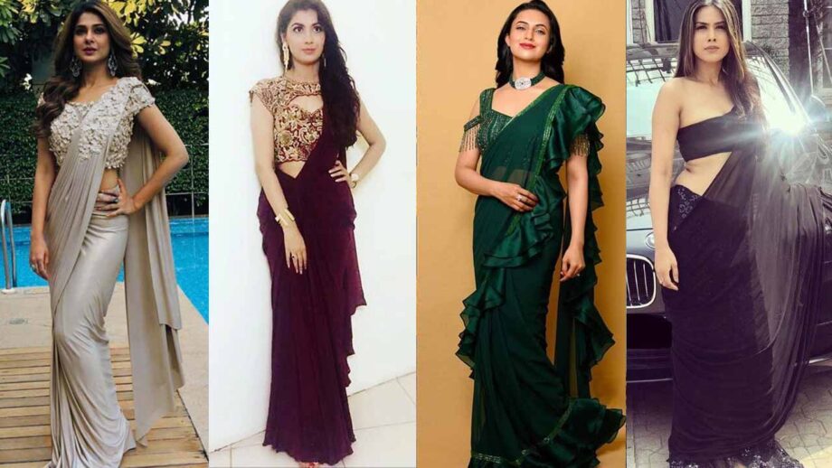 Jennifer Winget, Sriti Jha, Divyanka Tripathi, Nia Sharma: Who looks HOT in saree?