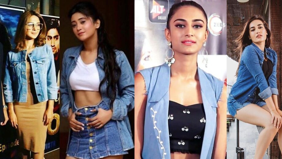 Jennifer Winget Vs Shivangi Joshi Vs Erica Fernandes Vs Surbhi Jyoti: Who Slays in Denim Jacket Better?