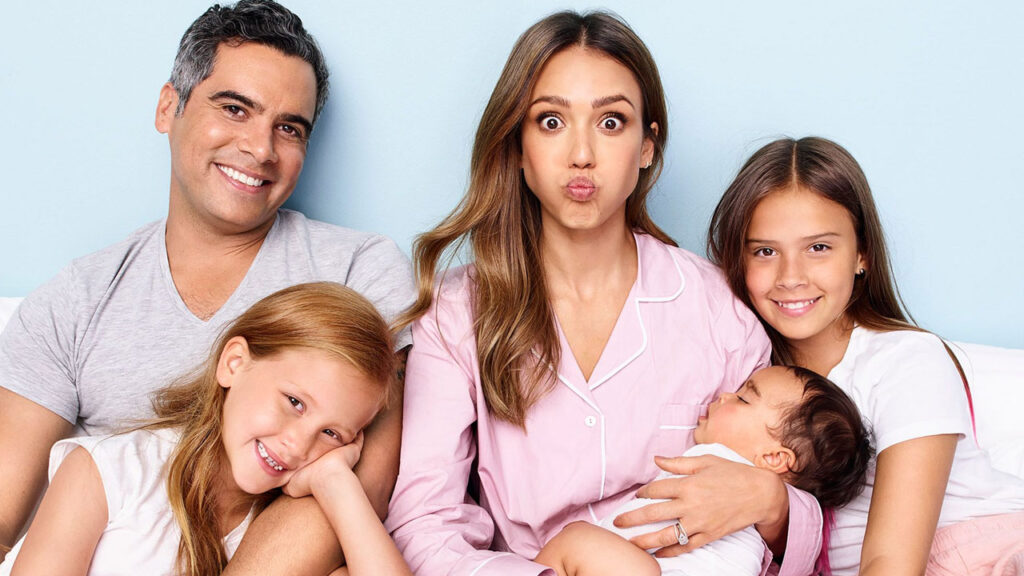 Jessica Alba and family nail the blinding lights challenge: Check Out