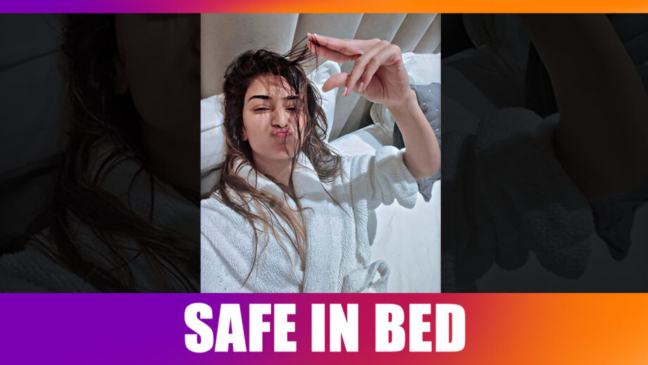 Kasautii Zindagii Kay’s Erica Fernandes feels SAFE as she gets tucked in bed