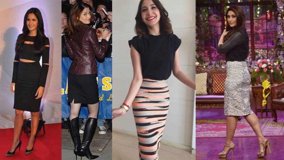 Katrina Kaif, Aishwarya Rai Bachchan, Anushka Sharma, Kareena Kapoor Khan: Who Carried Pencil Skirt Better?