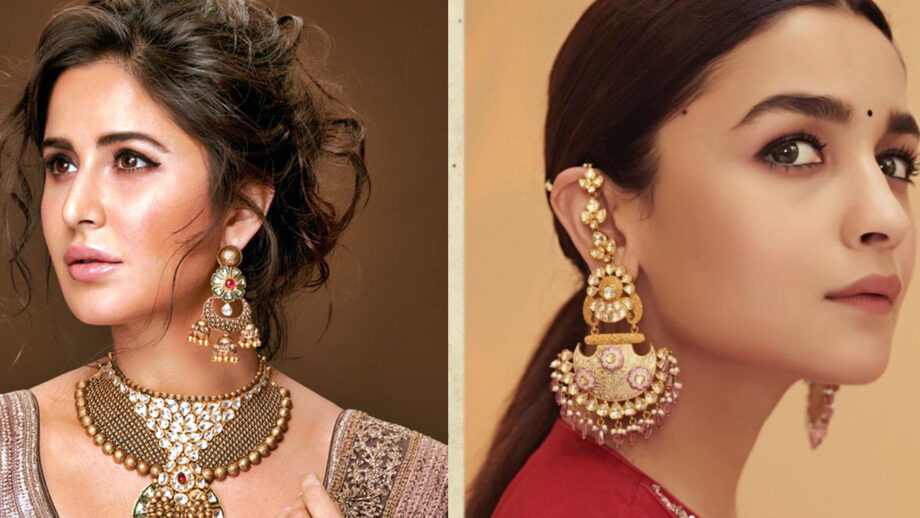 Katrina Kaif Vs Alia Bhatt: Who shows off her bold and chunky earring collection better?