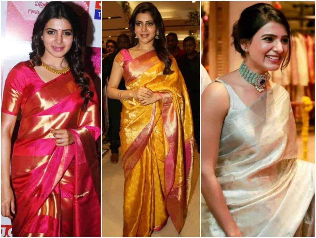 Keerthy Suresh and Samantha Akkineni's summer sarees collection is classy and elegant! - 1