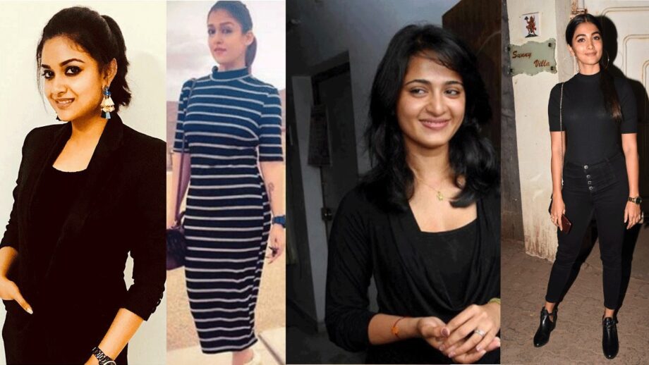 Keerthy Suresh, Nayanthara, Anushka Shetty, Pooja Hegde: Who nailed the casual look in black