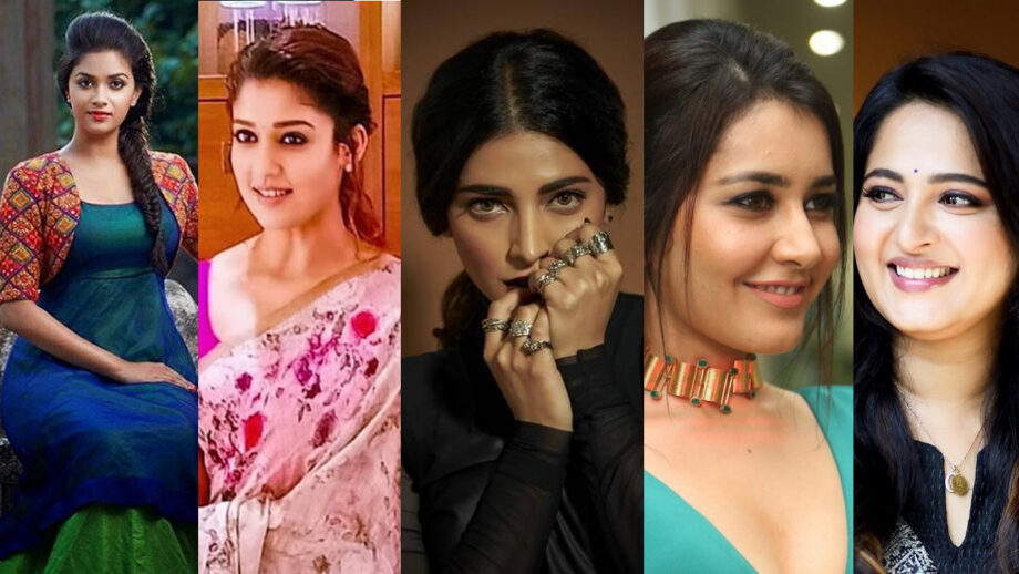 Keerthy Suresh, Nayanthara, Shruti Hassan, Tamannah Bhatia, Rashi Khanna, Anushka Shetty: 6 Tollywood Actresses who are every man's 'fantasy'