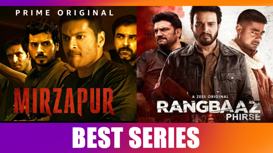 Mirzapur Vs Rangbaaz: Web series you love the most?