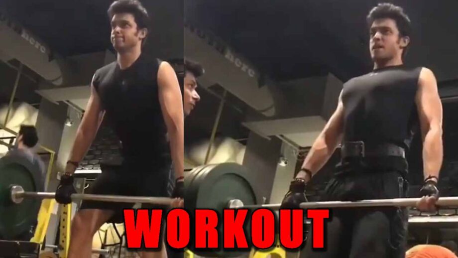 #MondayMotivation: Check out hot Parth Samthaan's workout video