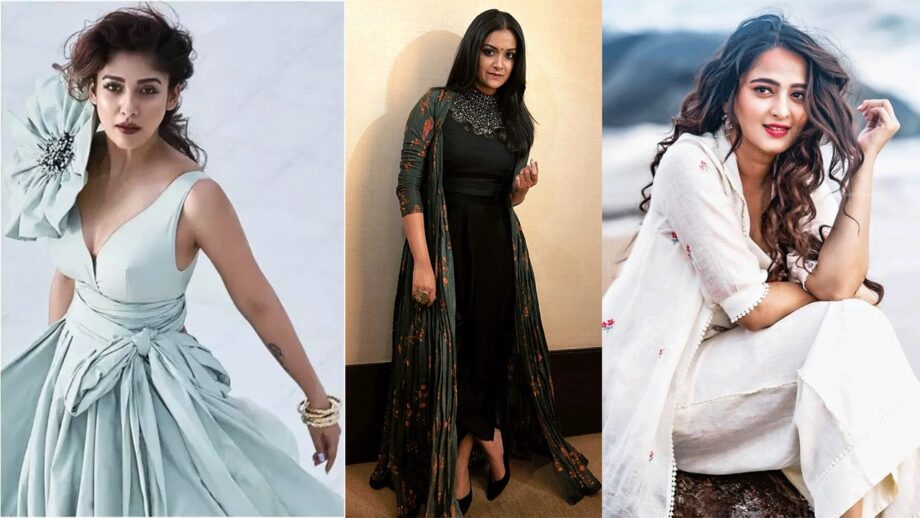 Nayanthara, Keerthy Suresh, Anushka Shetty in killer outfits giving us tips to nail the look in style!