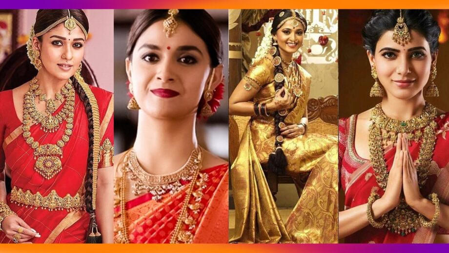 Nayanthara, Keerthy Suresh, Anushka Shetty, Samantha Akkineni: Which South Indian bridal look will you wear on your wedding day?