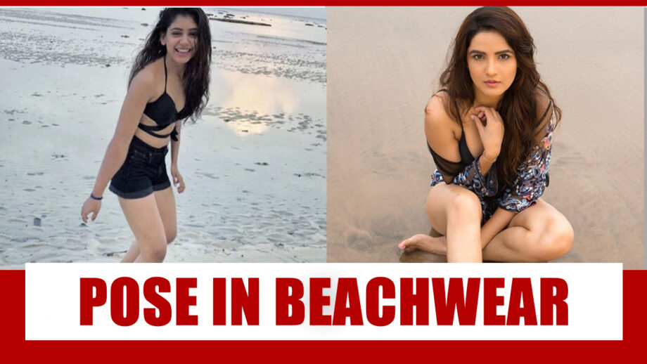 Niti Taylor or Jasmin Bhasin: Cutest Pose in Beach Wear