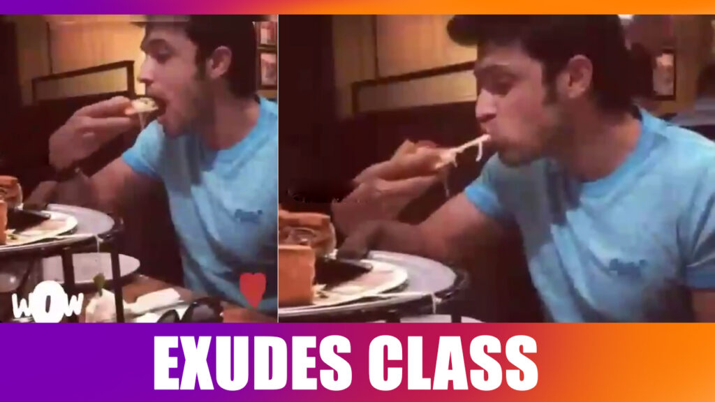 Parth Samthaan exudes style as he EATS
