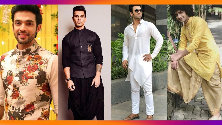 Parth Samthaan, Karan Singh Grover, Pearl V Puri, Sumedh Mudgalkar: Pick the best-man outfit for your friend’s sangeet ceremony!