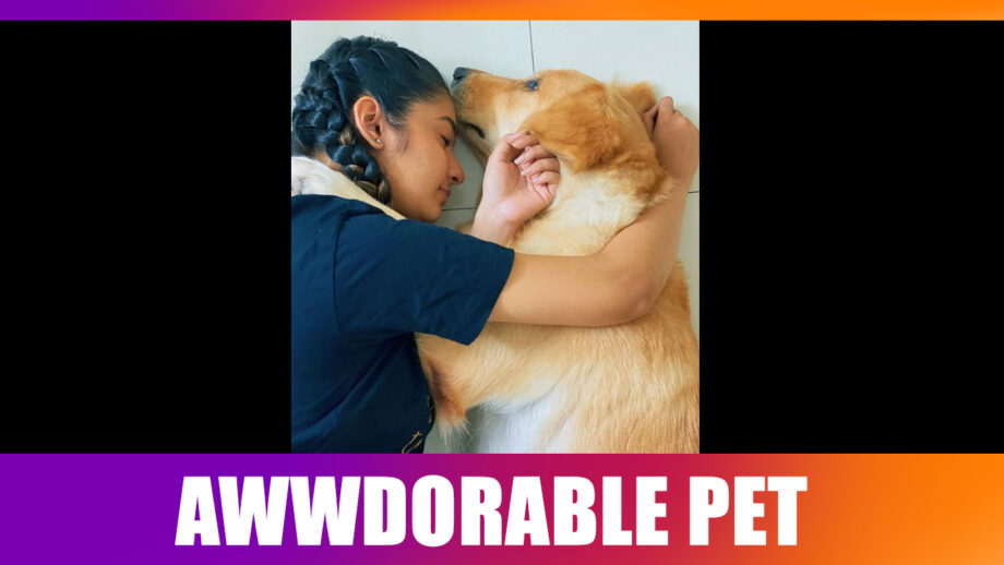 PHOTOS: Anushka Sen’s awwdorable moments with her doggy are heartening; Check it out