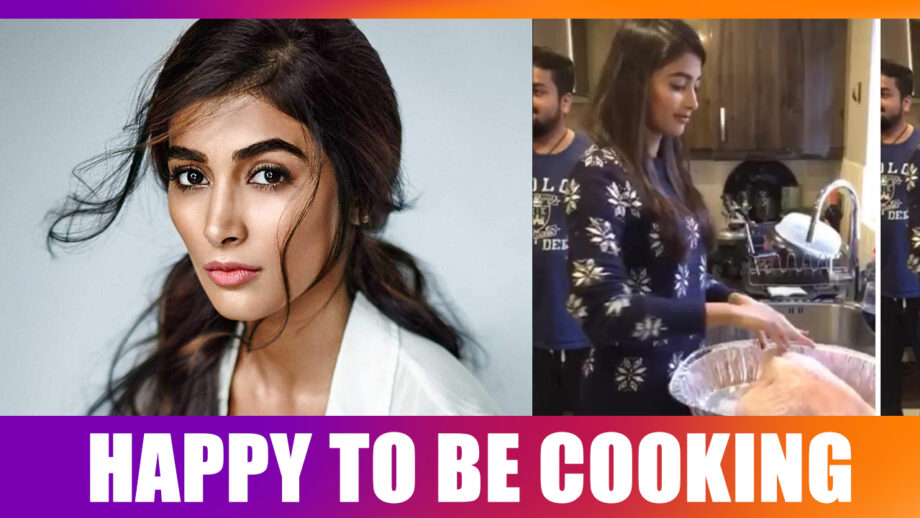 Pooja Hegde is excited about her first attempt at making pizza