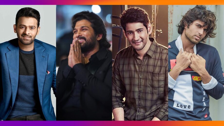 Prabhas, Allu Arjun, Mahesh Babu, Vijay Deverakonda: 4 Male Tollywood Actor's Fashion Style Moments