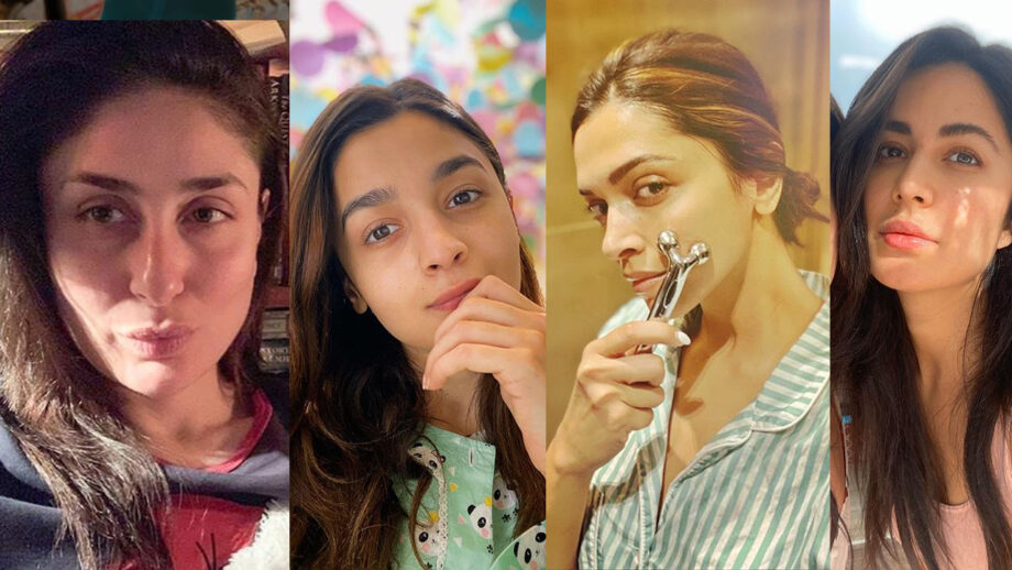 QuarantineTime: Kareena Kapoor Khan, Alia Bhatt, Deepika Padukone & Katrina Kaif love the no-makeup time during #quarantine
