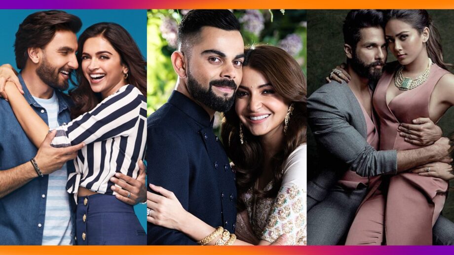 Ranveer Singh-Deepika Padukone, Anushka Sharma-Virat Kohli, Shahid Kapoor-Mira Kapoor: Most-loved off-screen star couples