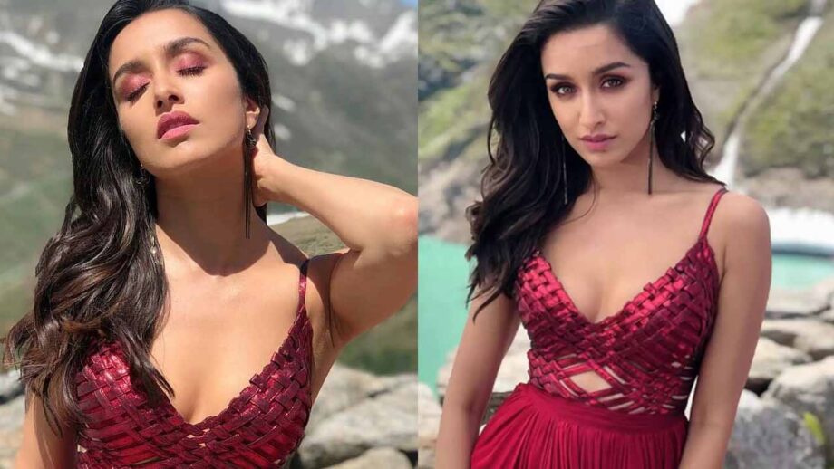 Red Alert: Shraddha Kapoor makes a bold statement in a red gown