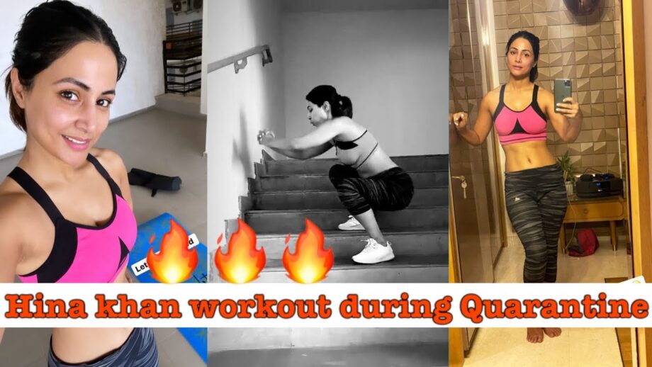 Revealed: Hina Khan’s Self Quarantine Workout 6