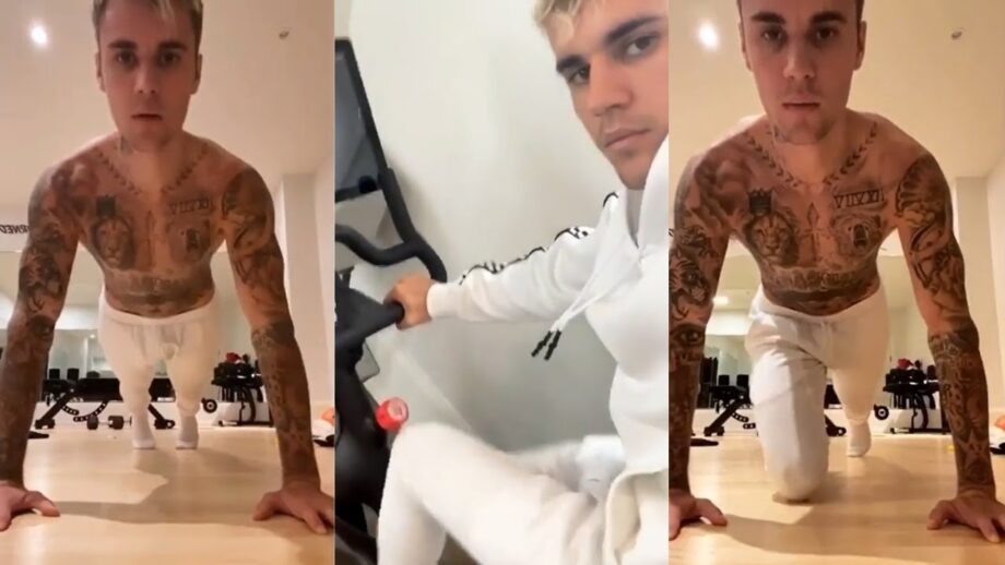 Revealed: Justin Bieber’s Self Quarantine Workout 1