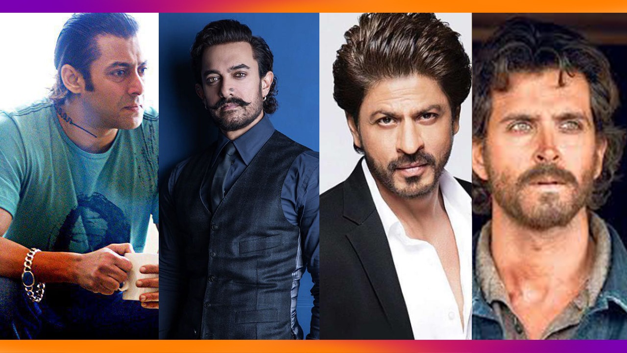 Salman Khan, Aamir Khan, Shah Rukh Khan, Hrithik Roshan: Who Looks best  with long hair? | IWMBuzz