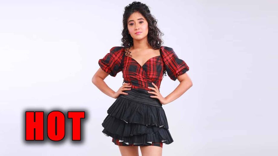 Shivangi Joshi rocks the mini skirt look, check hot pictures