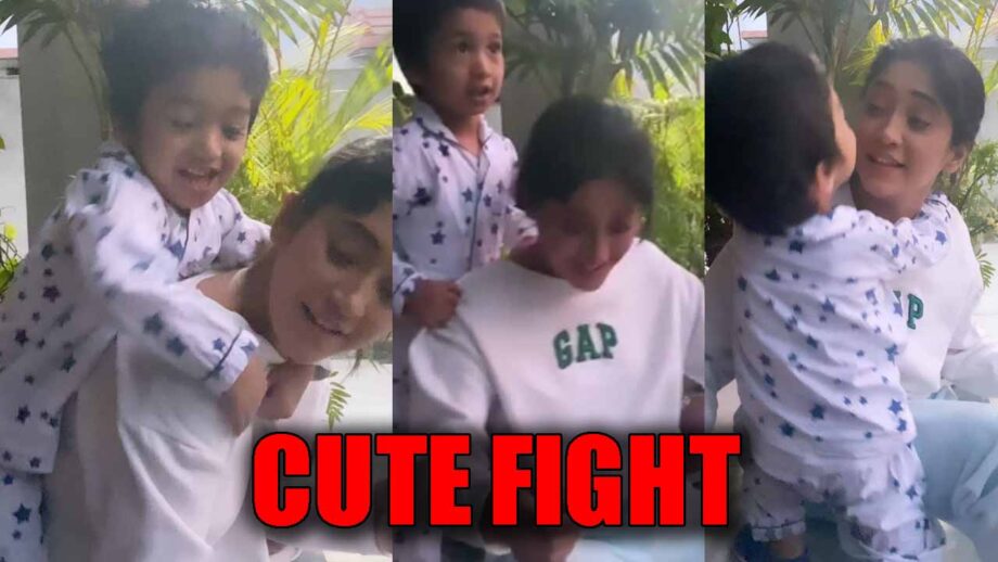 Shivangi Joshi's cute fight with nephew Vansh, watch video 2