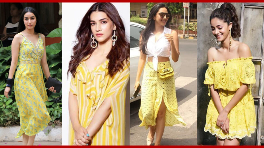 Shraddha Kapoor, Kriti Sanon, Kiara Advani, Ananya Panday: 10 Dresses to Take You From Summer to Fall