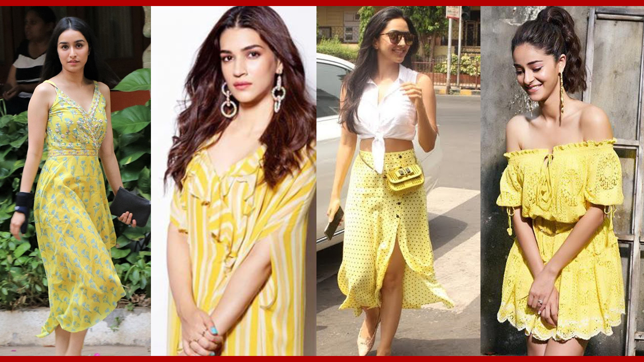 Shraddha Kapoor, Kriti Sanon, Kiara Advani, Ananya Panday: 10 Dresses ...