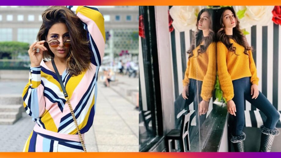 Steal the Girl-Next-Door Vibe From Erica Fernandes and Hina Khan’s Casual Style!