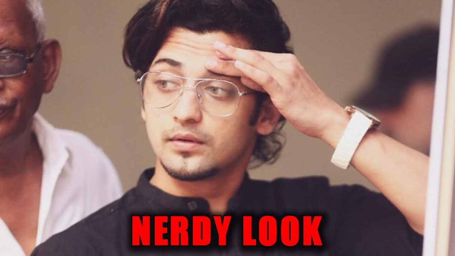 Sumedh Mudgalkar charms us with a nerdy look