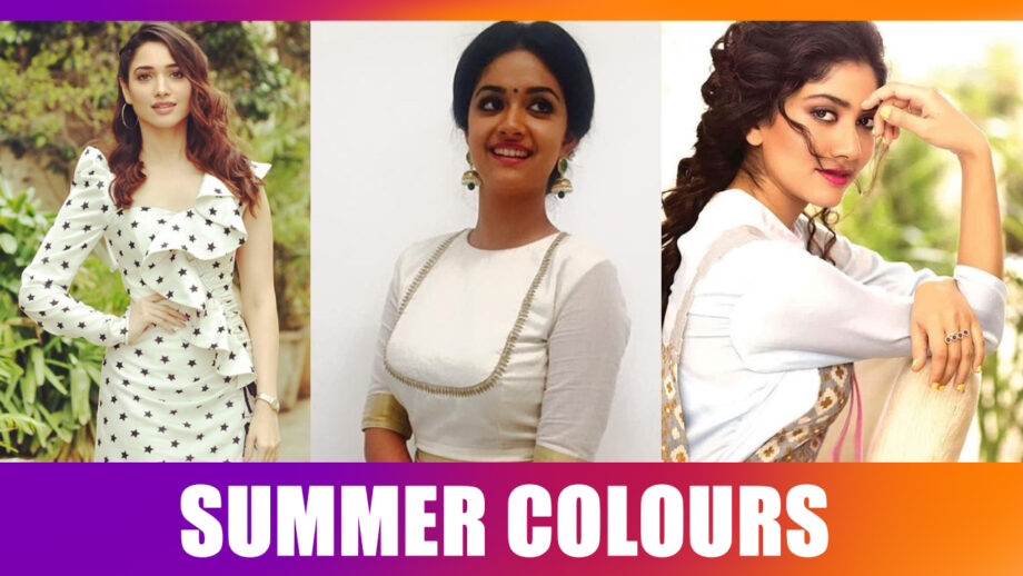 Tamannaah Bhatia, Sai Pallavi, Keerthy Suresh: Tollywood Actresses Shine In Summery Colours