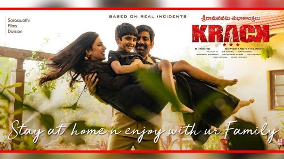 This is how Ravi Teja is endorsing 'stay at home' with his new film poster 1