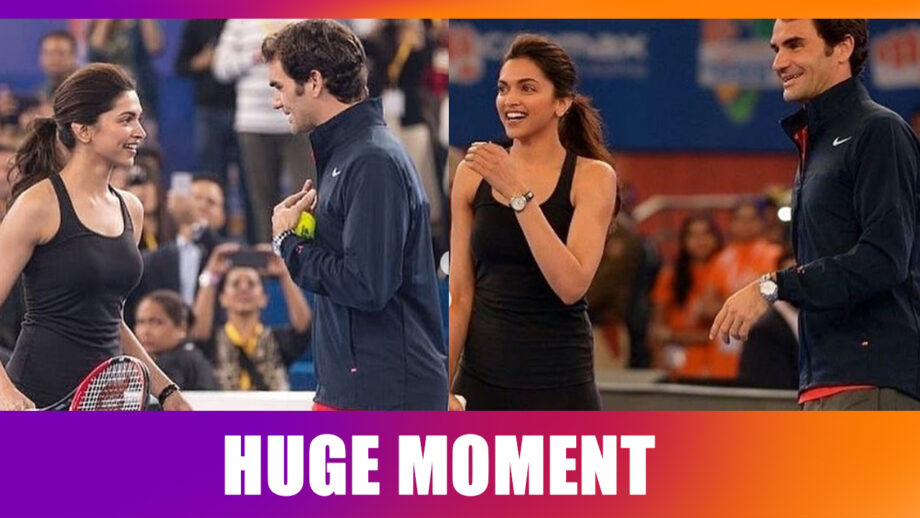 Throwback: Deepika Padukone’s ecstatic one-to-one moment with tennis legend Roger Federer