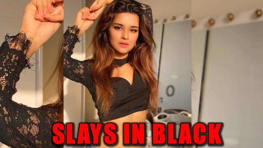 TikTok star Avneet Kaur is the quintessential ‘Woman In Black’