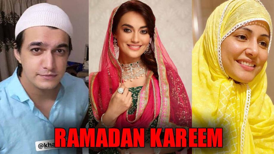 TV actors Mohsin Khan, Surbhi Jyoti, Sara Khan, Hina Khan wish fans ‘Ramadan Kareem’ 1