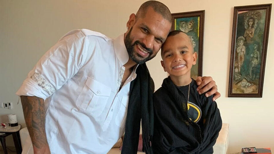 Watch: Shikhar Dhawan grooving with son Zoravar will make your day