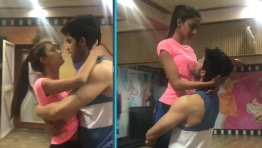 WATCH VIDEO:  Parth Samthaan and Erica Fernandes dance to a romantic Shah Rukh Khan song