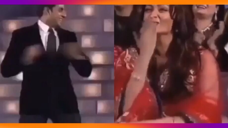 When Aishwarya Rai Bachchan gave a flying kiss to 'hubby' Abhishek Bachchan
