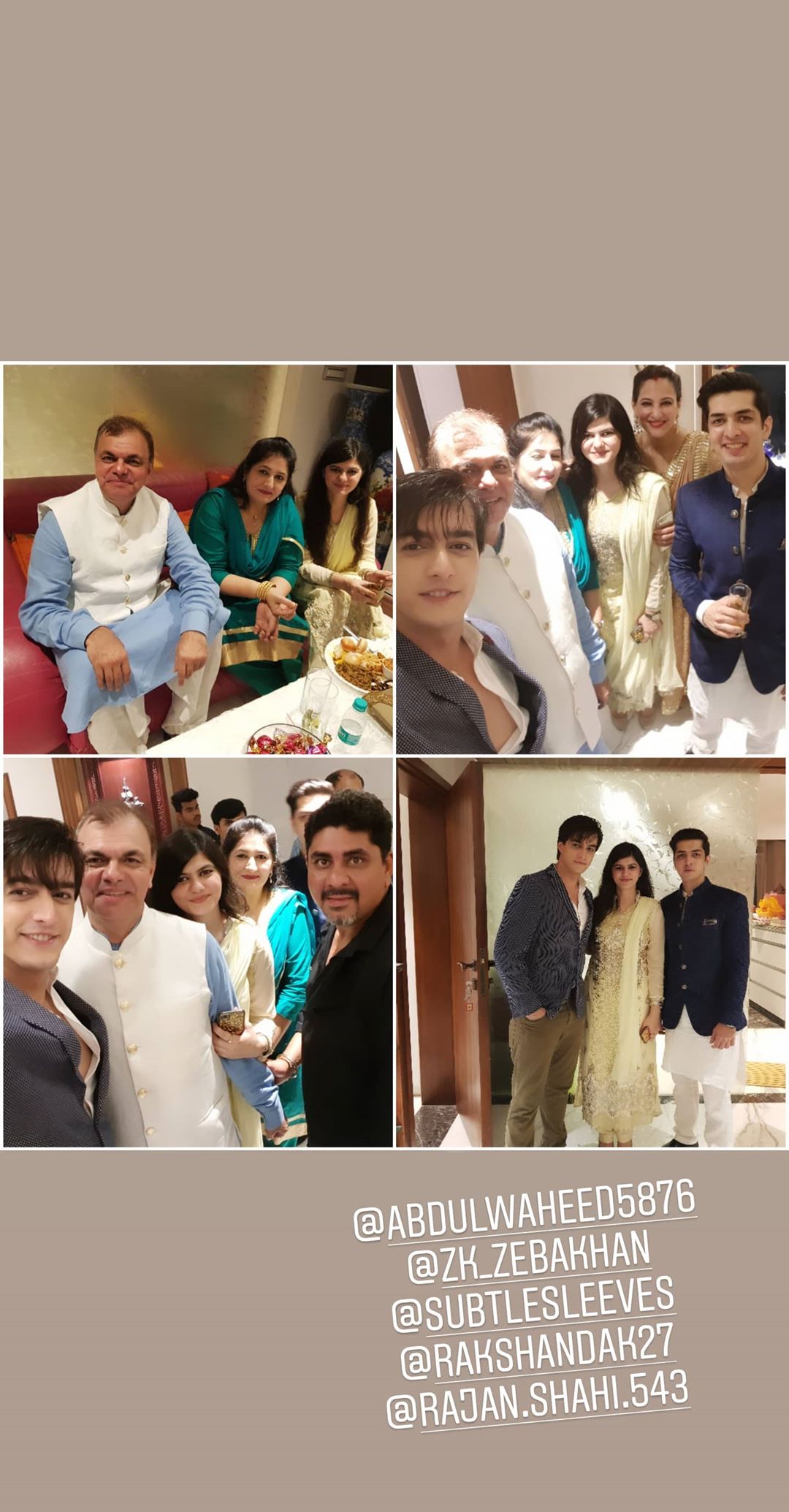 Yeh Rishta Kya Kehlata Hai actor Mohsin Khan's UNSEEN pictures with his family
