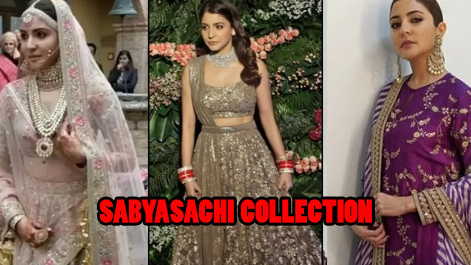 5 Times Anushka Sharma Wore Sabyasachi Collection