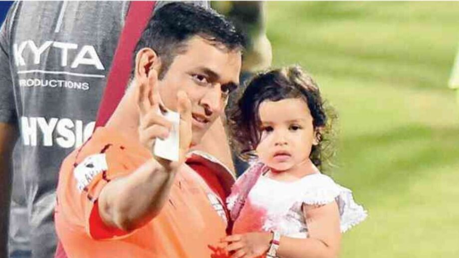 Adorable Father-Daughter Moments Of MS Dhoni and Ziva 5