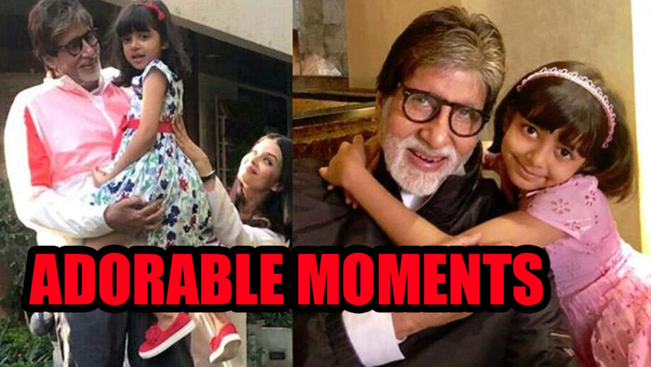 Amitabh Bachchan And Aaradhya Bachchan MOST ADORABLE moments together 3