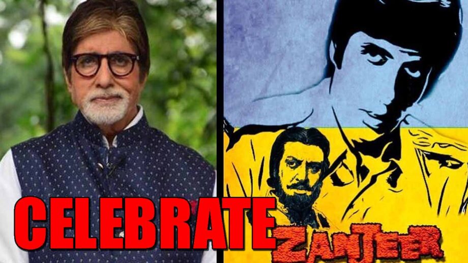 Amitabh Bachchan celebrates 47 years of Zanjeer