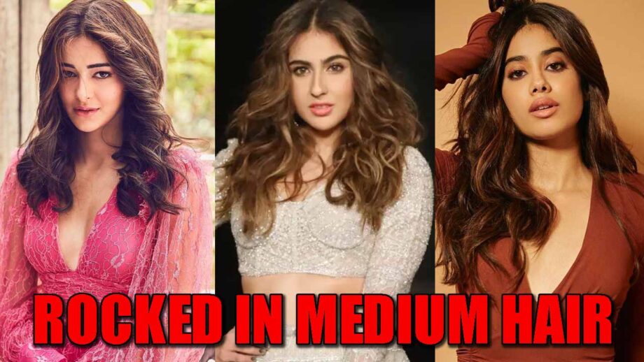 Ananya Panday, Sara Ali Khan, Janhvi Kapoor: Which B-Town Actress Rocked In Medium Hair?