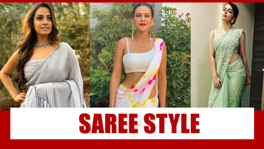 Anita Hassanandani, Nia Sharma, Shrenu Parikh: TV Actresses And Their Impeccable Saree Style!!
