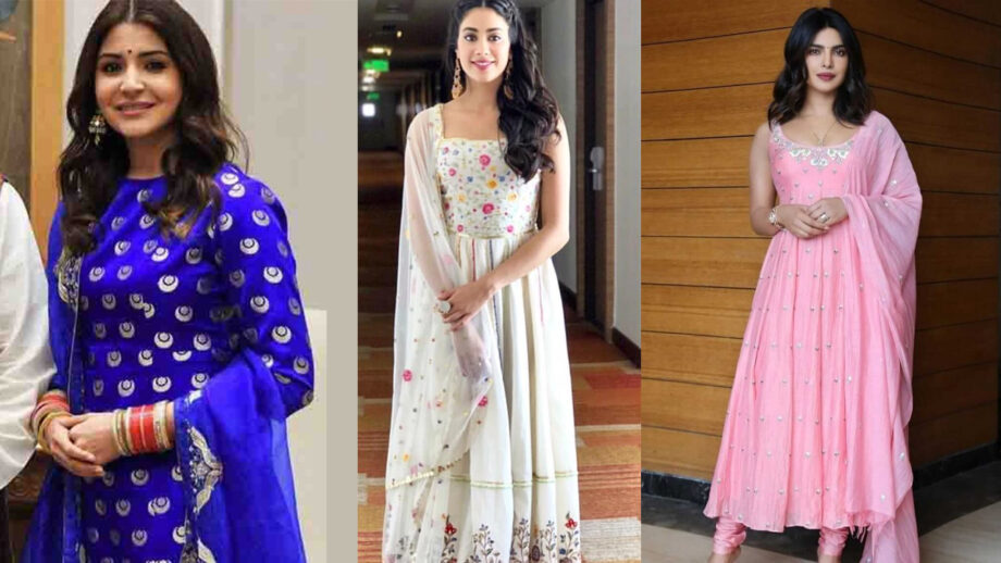 Anushka Sharma, Janhvi Kapoor and Priyanka Chopra leave us speechless in this beautiful Indian attire