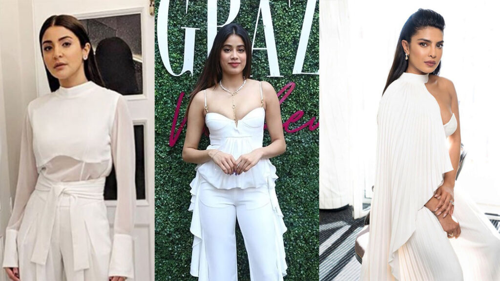 Anushka Sharma, Janhvi Kapoor, And Priyanka Chopra Showed How To Rock An All-White Look